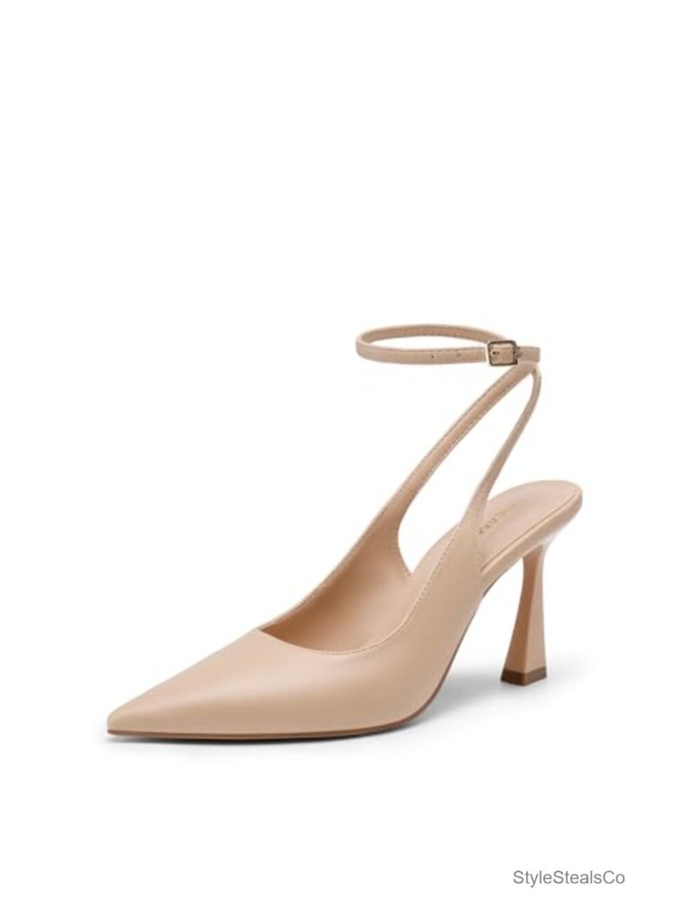Women's Closed Toe Pointed Toe Slingback High Heels